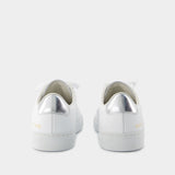 Sneakers Retro Classic - COMMON PROJECTS - Cuir - Blanc/Argenté