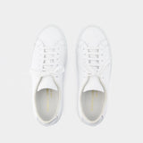 Sneakers Retro Classic - COMMON PROJECTS - Cuir - Blanc/Argenté