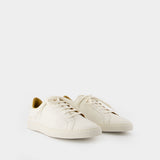 Sneakers Retro Summer Premium - COMMON PROJECTS - Cuir - Blanc