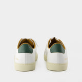 Sneakers Retro Low Profile - COMMON PROJECTS - Cuir - Blanc