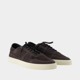 Sneakers Bball Slim Deconstructed - COMMON PROJECTS - Cuir - Noir