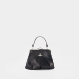 Sac À Main Granny Frame - Vivienne Westwood - Cuir - Noir