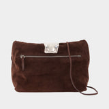 Pochette Cuff - Staud - Cuir - Marron