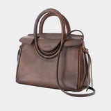 Sac À Main Maude Mini Carryall - Staud - Cuir - Marron