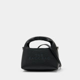 Sac À Bandoulière The Micro Sack - Marc Jacobs - Cuir - Noir
