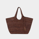 Sac Porté Épaule Lili - ANINE BING - Raphia - Marron
