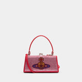 Sac À Main Doll Xl Frame - Vivienne Westwood - Cuir - Rose