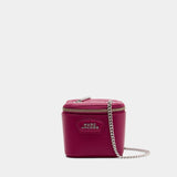 Cabas The Mini Vanity - Marc Jacobs - Cuir - Rose