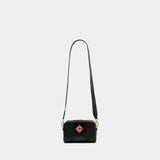 Sac À Bandoulière Monogramme - Casablanca - Cuir - Noir