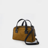Sac À Bandoulière Georges Small Bowling - AMI Paris - Cuir - Marron