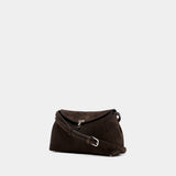 Pochette T-Lock - TOTEME - Cuir - Marron