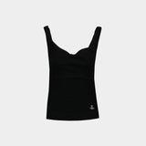 Top Anna - Vivienne Westwood - Viscose - Noir