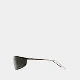 Lunettes De Soleil Sl 807 - Saint Laurent - Métal - Argenté