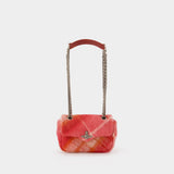 Sac Porté Épaule Anita Chain S - Vivienne Westwood - Laine - Rose