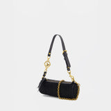 Sac Porté Épaule Cindy Small - Vivienne Westwood - Laine - Noir
