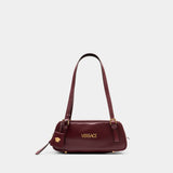 Sac Porté Épaule - Versace - Cuir - Bordeaux