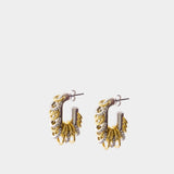 Boucles D'oreilles - Rabanne - Métal - Doré/Argenté