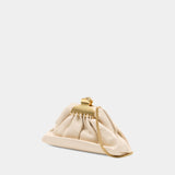 Pochette The Small Claw Clip - Marc Jacobs - Cuir - Blanc