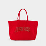 Cabas Leo - ANINE BING - Coton - Rouge