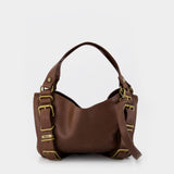Cabas D-One Top handle S - DIESEL - Cuir - Marron