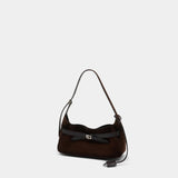 Sac Porté Épaule Bel Air - Balenciaga - Cuir - Marron