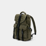 Sac À Dos Re Tech Quilted - Ganni - Synthétique - Vert