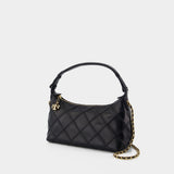 Pochette Fleming - Tory Burch - Cuir - Noir
