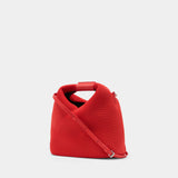 Sac À Bandoulière Japanese - MM6 Maison Margiela - Synthétique - Rouge