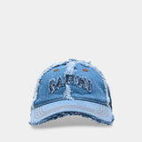Casquette - Ganni - Coton - Multi