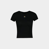 T-Shirt Baby Peru' - Vivienne Westwood - Viscose - Noir