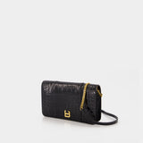 Porte-carte Phone Pouch - Balenciaga - Cuir - Noir