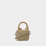 Sac À Main Bandana Micro - Amiri - Cuir - Beige