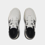 Sneakers Classic Low - Amiri - Cuir - Blanc/Noir