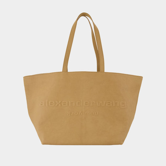 Cabas Punch - Alexander Wang - Cuir - Beige
