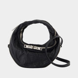 Sac À Bandoulière Twyst Mini - Alexander Wang - Cuir - Noir
