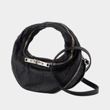 Sac À Bandoulière Twyst Mini - Alexander Wang - Cuir - Noir