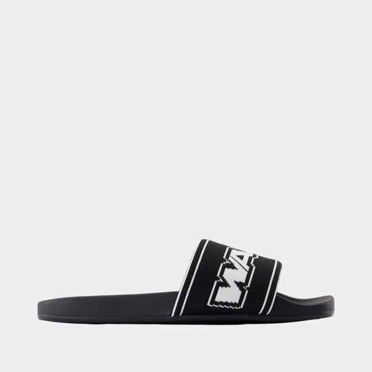 Slides Aw Webbing Pool - Alexander Wang - Polyester - Noir