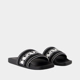 Slides Aw Webbing Pool - Alexander Wang - Polyester - Noir