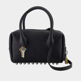 Sac À Main Roux Small Top Handle - Alexander Wang - Cuir - Noir