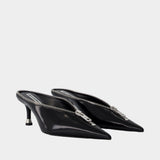 Mules Akila - Alexander Wang - Cuir - Noir