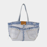Cabas Punch - Alexander Wang - Coton - Bleu