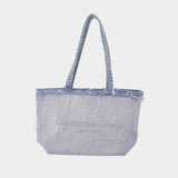 Cabas Punch Medium - Alexander Wang - Coton - Bleu