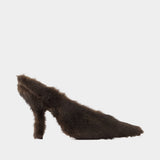 Escarpins Natasha - Alexander Wang - Synthétique - Marron