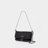 Wallet On Chain Rock Nano - Zadig & Voltaire - Cuir - Noir