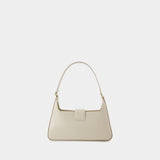 Sac Porté Épaule Lou - ANINE BING - Cuir - Blanc