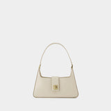 Sac Porté Épaule Lou - ANINE BING - Cuir - Blanc