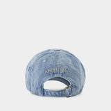 Casquette Baseball Jeremy Ab - ANINE BING - Coton - Bleu