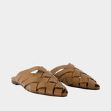 Mules Eve - ANINE BING - Cuir - Marron