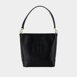 Sac Porté Épaule Lili - ANINE BING - Cuir - Noir