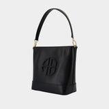 Sac Porté Épaule Lili - ANINE BING - Cuir - Noir